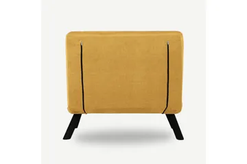 Alfredton Sovelenestol 175x60 cm - Sennepsgul - Møbler - Stoler - Lenestoler - Sengestol