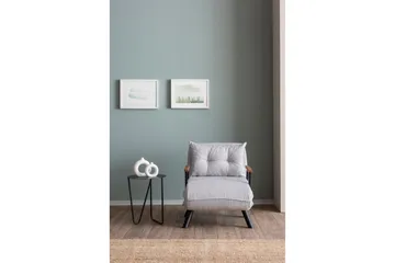 Alfredton Sovelenestol - Grå - Møbler - Stoler - Lenestoler - Sengestol