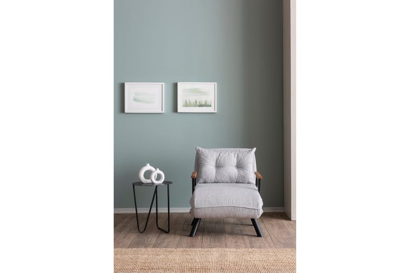 Alfredton Sovelenestol - Grå - Møbler - Stoler - Lenestoler - Sengestol