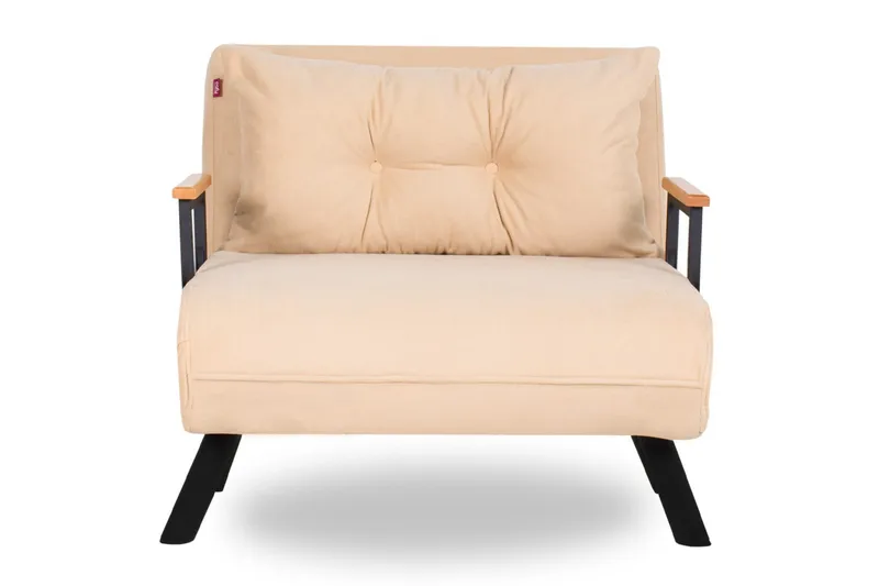 Alfredton Sovelenestol - Krem - Møbler - Stoler - Lenestoler - Sengestol