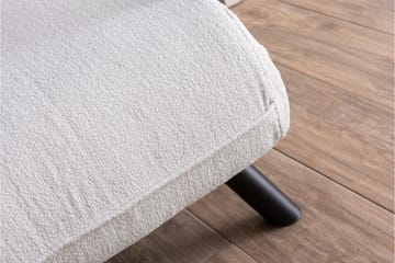 Alfredton Teddy Sovesofa - Cream - Møbler - Stoler - Lenestoler - Sengestol