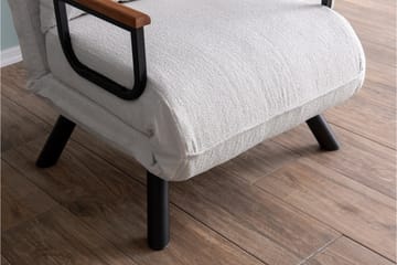 Alfredton Teddy Sovesofa - Cream - Møbler - Stoler - Lenestoler - Sengestol