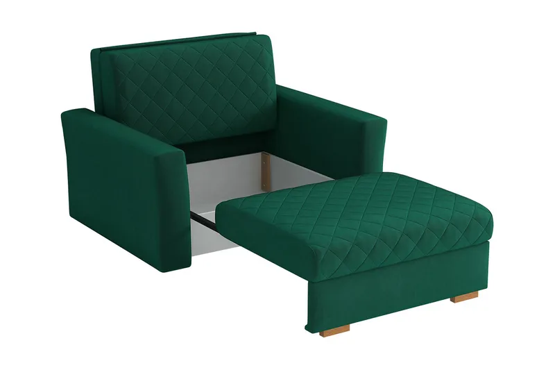 Bensbyn Sovelenestol - Grå - Møbler - Stoler - Lenestoler - Sengestol