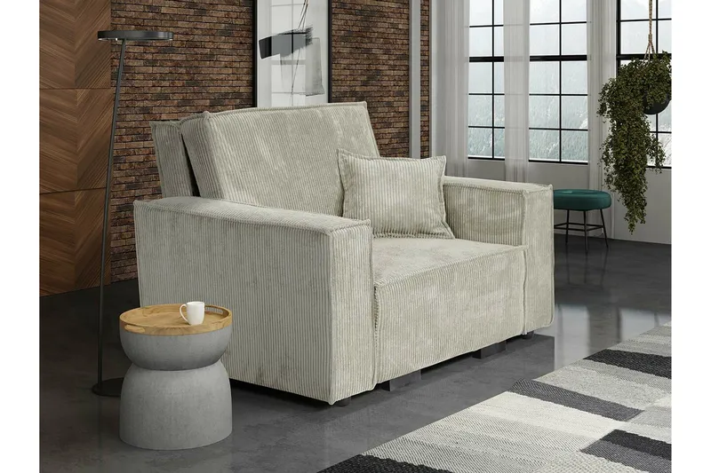 Denegal Bäddfåtölj beige - Møbler - Stoler - Lenestoler - Sengestol