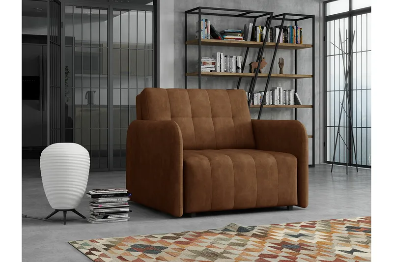 Denegal Bäddfåtölj Bronze||Dark brown - Møbler - Stoler - Lenestoler - Sengestol