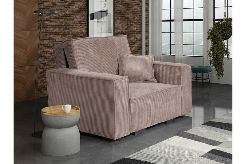 Denegal Bäddfåtölj Brown - Møbler - Stoler - Lenestoler - Sengestol