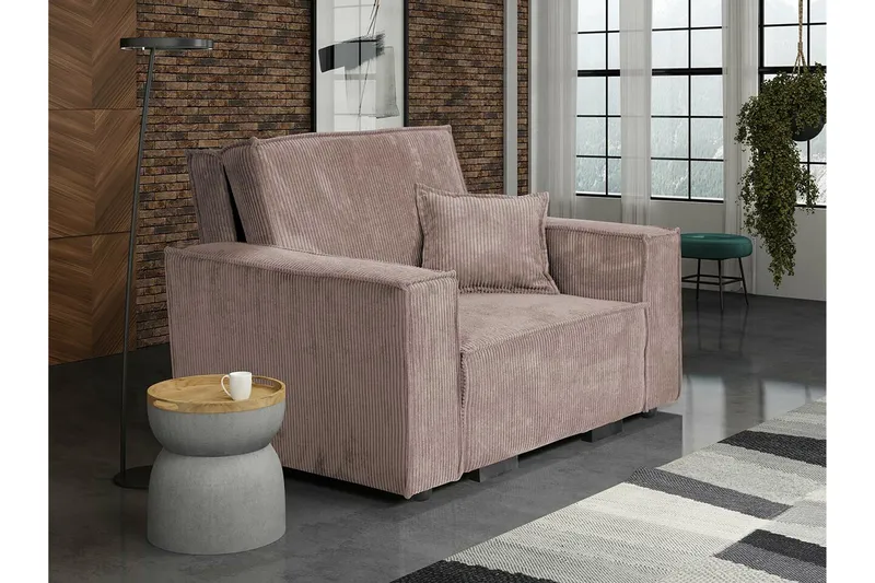 Denegal Bäddfåtölj Brown - Møbler - Stoler - Lenestoler - Sengestol