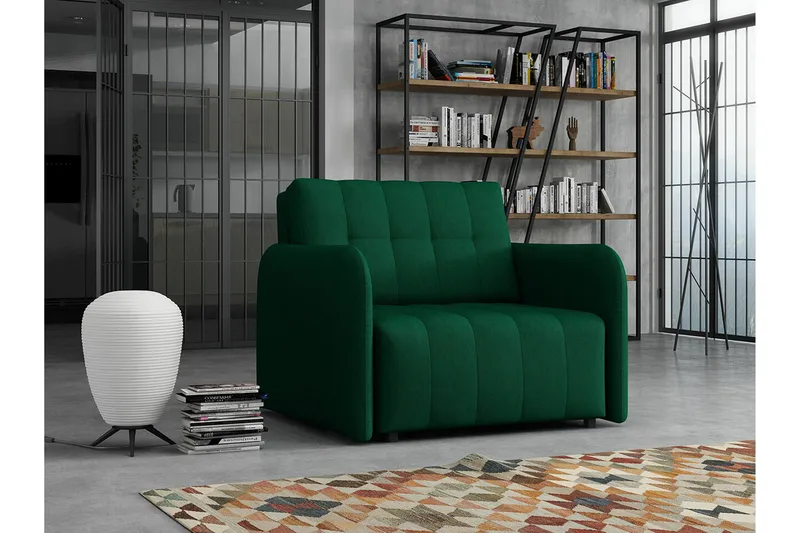 Denegal Bäddfåtölj Dark green - Møbler - Stoler - Lenestoler - Sengestol