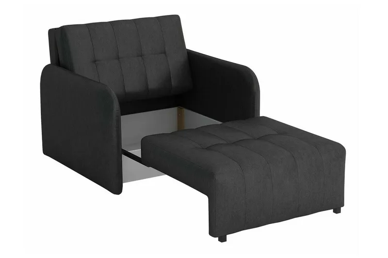 Denegal Bäddfåtölj Dark grey - Møbler - Stoler - Lenestoler - Sengestol