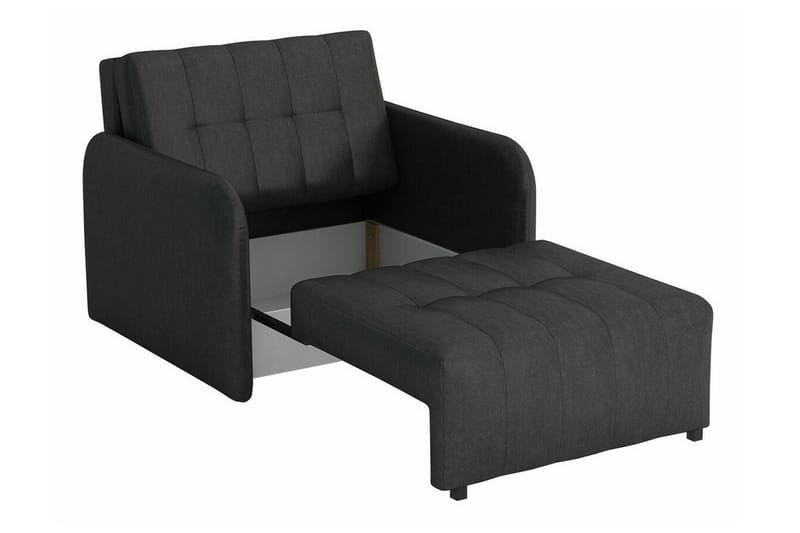 Denegal Bäddfåtölj Dark grey - Møbler - Stoler - Lenestoler - Sengestol