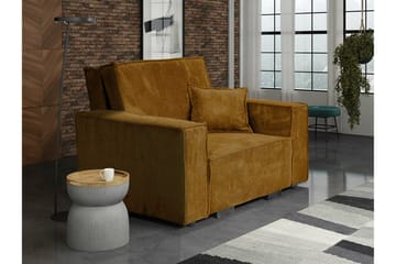 Denegal Bäddfåtölj Dark yellow - Møbler - Stoler - Lenestoler - Sengestol