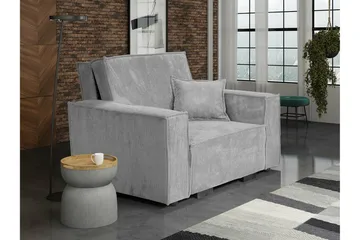 Denegal Bäddfåtölj Light grey/Dark grey - Møbler - Stoler - Lenestoler - Sengestol