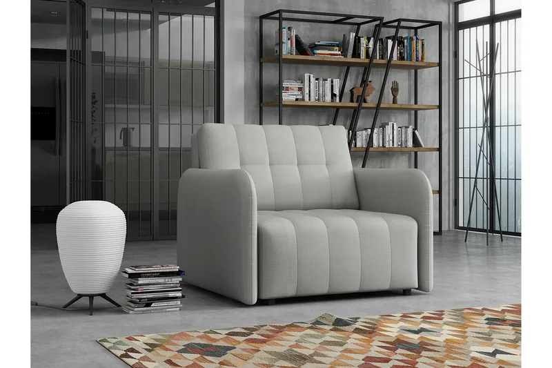 Denegal Bäddfåtölj Light grey/Dark grey - Møbler - Stoler - Lenestoler - Sengestol