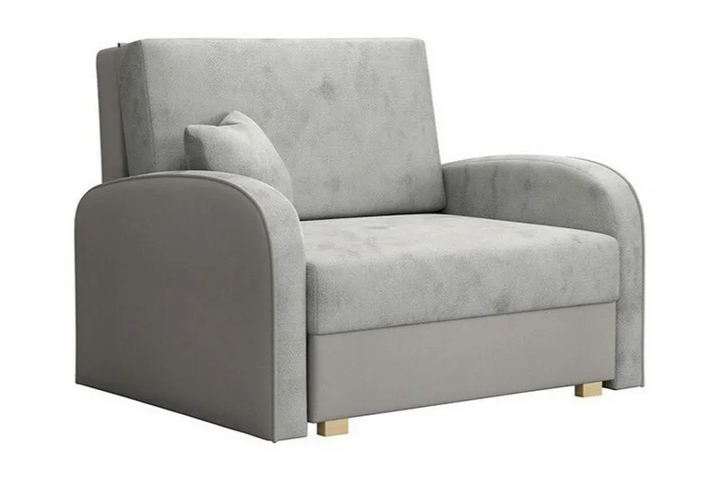 Denegal Bäddfåtölj Ljusgrå
