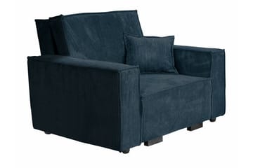 Denegal Bäddfåtölj NO_BRAND Dark blue - Møbler - Stoler - Lenestoler - Sengestol