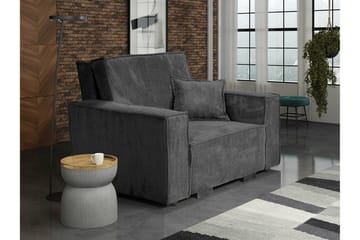 Denegal Bäddfåtölj NO_BRAND Dark grey - Møbler - Stoler - Lenestoler - Sengestol