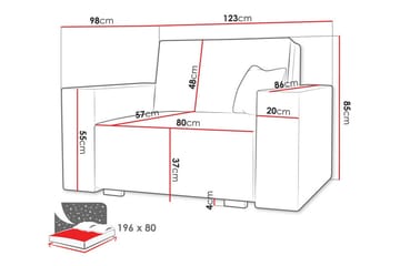Denegal Sengestol - Møbler - Stoler - Lenestoler - Sengestol