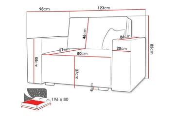 Denegal Sengestol - Møbler - Stoler - Lenestoler - Sengestol