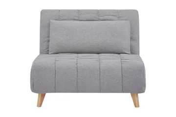 Douvrin Sovelenstol - Grå/Natur - Møbler - Stoler - Lenestoler - Sengestol