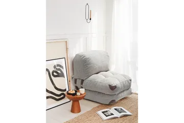 Fold Teddy Sovesofa Grå - Grå - Møbler - Stoler - Lenestoler - Sengestol