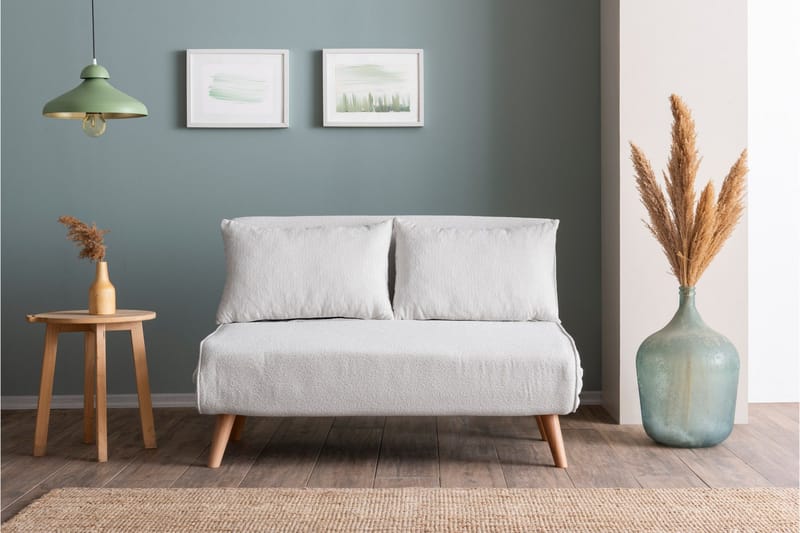 Folde Teddy Sovesofa Cream - Cream - Møbler - Stoler - Lenestoler - Sengestol