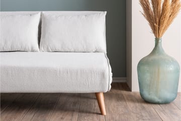 Folde Teddy Sovesofa Cream - Cream - Møbler - Stoler - Lenestoler - Sengestol