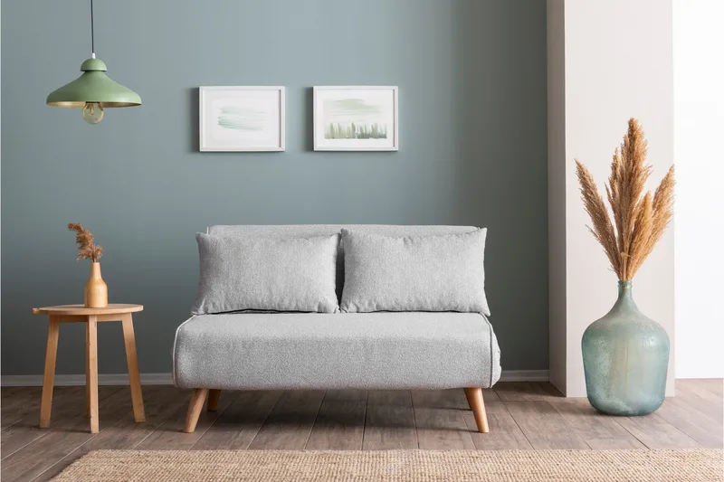 Folde Teddy Sovesofa Grå - Grå - Møbler - Stoler - Lenestoler - Sengestol