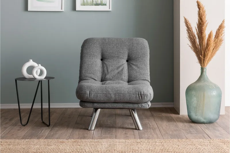 Kingaroy Sovelenestol - Lysegrå - Møbler - Stoler - Lenestoler - Sengestol