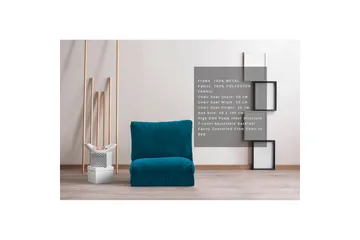 Maydena Sovelenestol 60x185 cm - Blå - Møbler - Stoler - Lenestoler - Sengestol