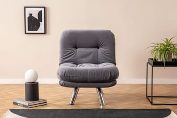Sovelenestol Perc 110x70 cm - Grå - Møbler - Stoler - Lenestoler - Sengestol