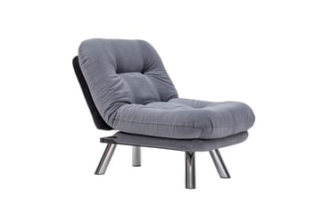 Sovelenestol Perc 110x70 cm - Grå - Møbler - Stoler - Lenestoler - Sengestol