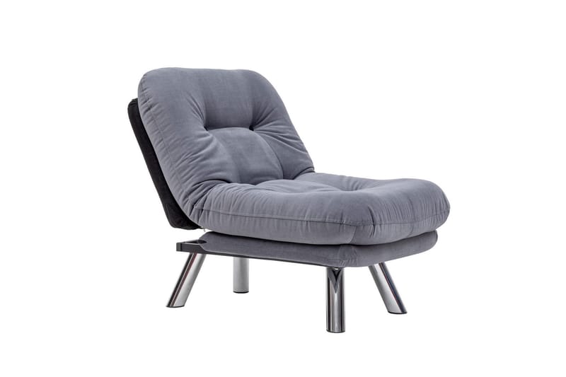 Sovelenestol Perc 110x70 cm - Grå - Møbler - Stoler - Lenestoler - Sengestol