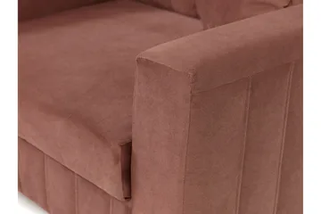 Upperud Sovelenestol - Fløyel/Svart - Møbler - Stoler - Lenestoler - Sengestol