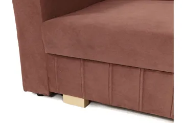 Upperud Sovelenestol - Fløyel/Svart - Møbler - Stoler - Lenestoler - Sengestol