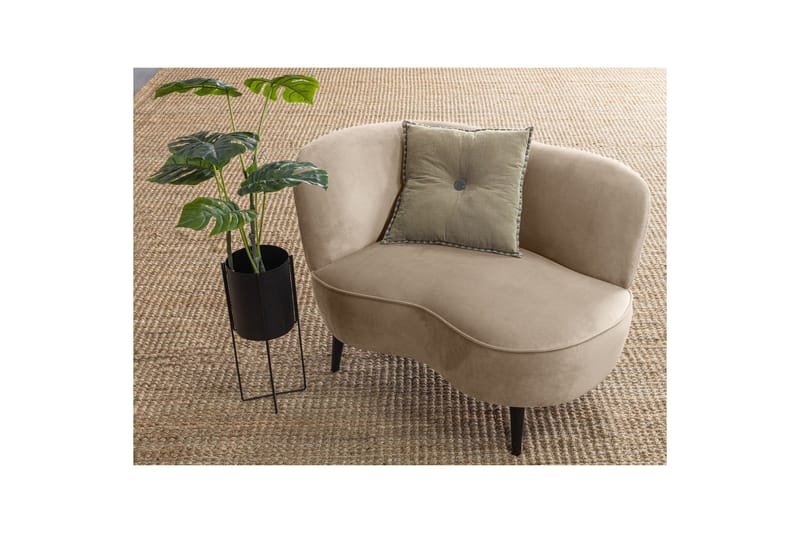 Serra Loungestol - Khaki - Møbler - Stoler - Lenestoler