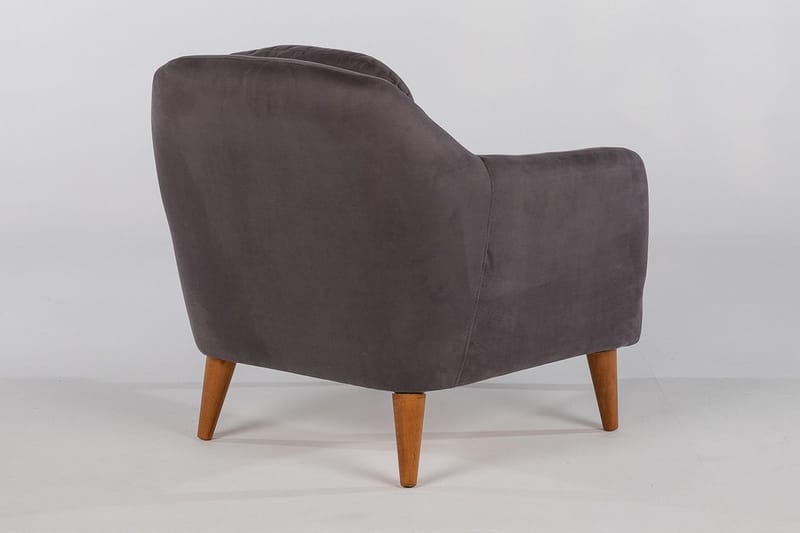 Sheku Lenestol med Armlene - Grå - Møbler - Stoler - Lenestoler