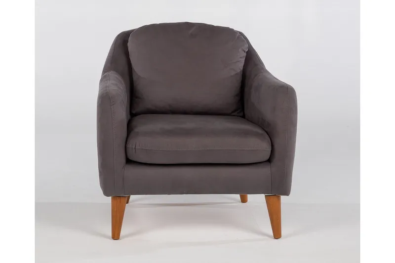 Sheku Lenestol med Armlene - Grå - Møbler - Stoler - Lenestoler