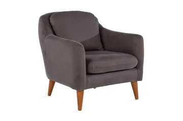 Sheku Lenestol med Armlene - Grå - Møbler - Stoler - Lenestoler