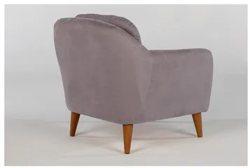 Sheku Lenestol med Armlene - Grå - Møbler - Stoler - Lenestoler