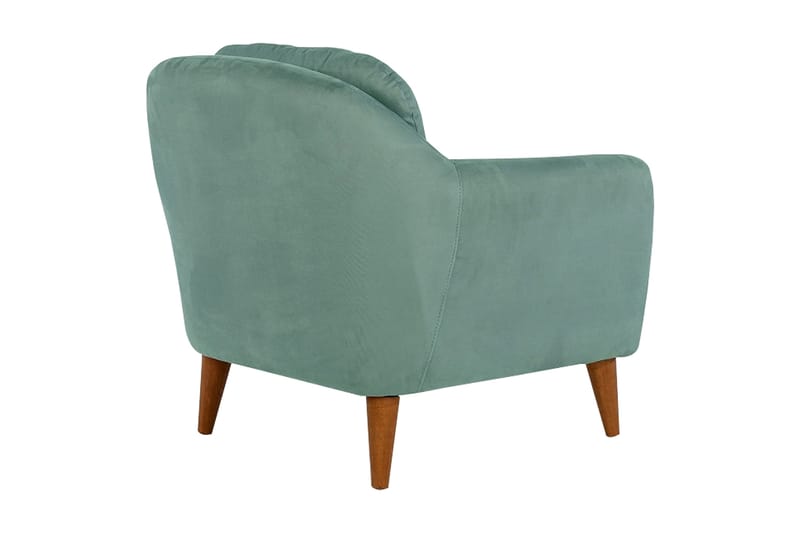 Sheku Lenestol med Armlene - Grønn - Møbler - Stoler - Lenestoler