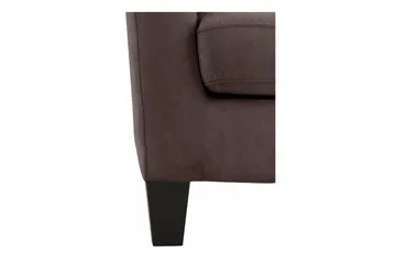 Silfa Lenestol Microfiber - Brun - Møbler - Stoler - Lenestoler - Ørelappstol