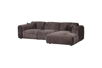 Sjeselong Cloud - Varm brun, Høyre - Møbler - Sofaer - Sofaer med sjeselong
