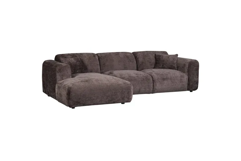 Sjeselong Cloud - Varm brun, Venstre - Møbler - Sofaer - Sofaer med sjeselong