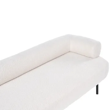 Sjeselong Mirmande høyrevendt - Off-White - Møbler - Sofaer - Fløyelssofaer