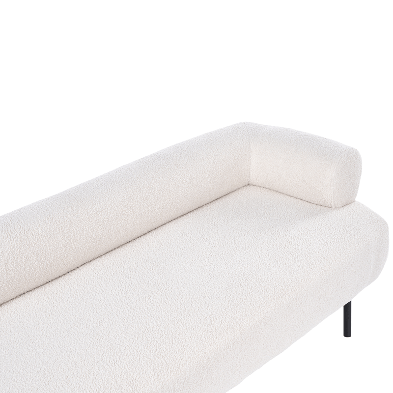 Sjeselong Mirmande høyrevendt - Off-White - Møbler - Sofaer - Fløyelssofaer