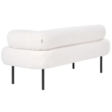 Sjeselong Mirmande høyrevendt - Off-White - Møbler - Sofaer - Fløyelssofaer