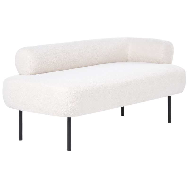 Sjeselong Mirmande høyrevendt - Off-White - Møbler - Sofaer - Fløyelssofaer
