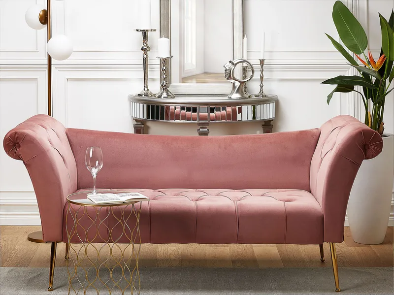 Sjeselong Nantilly - Rosa - Møbler - Stoler - Lenestoler - Liggestol