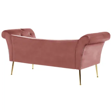 Sjeselong Nantilly - Rosa - Møbler - Stoler - Lenestoler - Liggestol