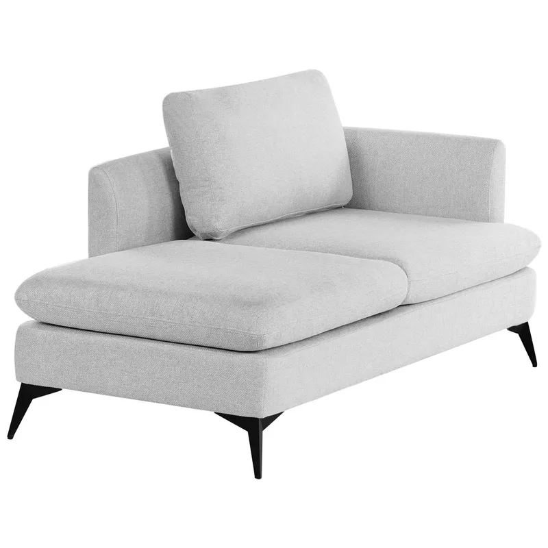 Sjeselong Sievoz - Grå, Svart/Høyrevendt - Møbler - Stoler - Lenestoler - Liggestol